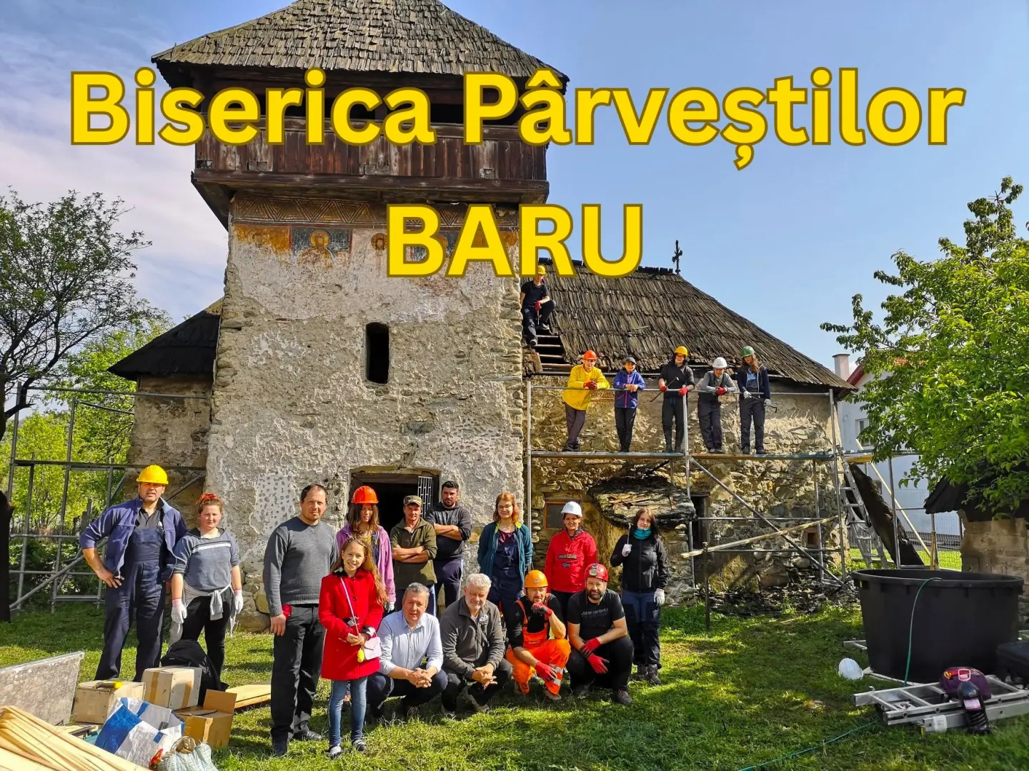 Renovarea Bisericii Pârvăștilor – Ambulanța pentru Monumente